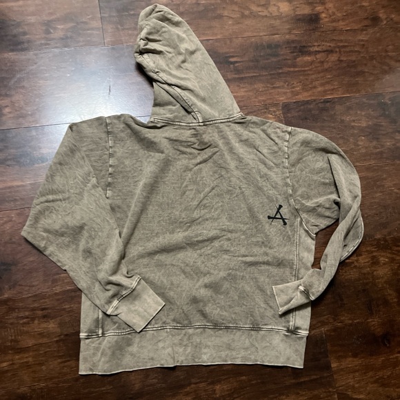 Affliction Men's Tan Skull Wing Hoodie - Picture 4 of 4